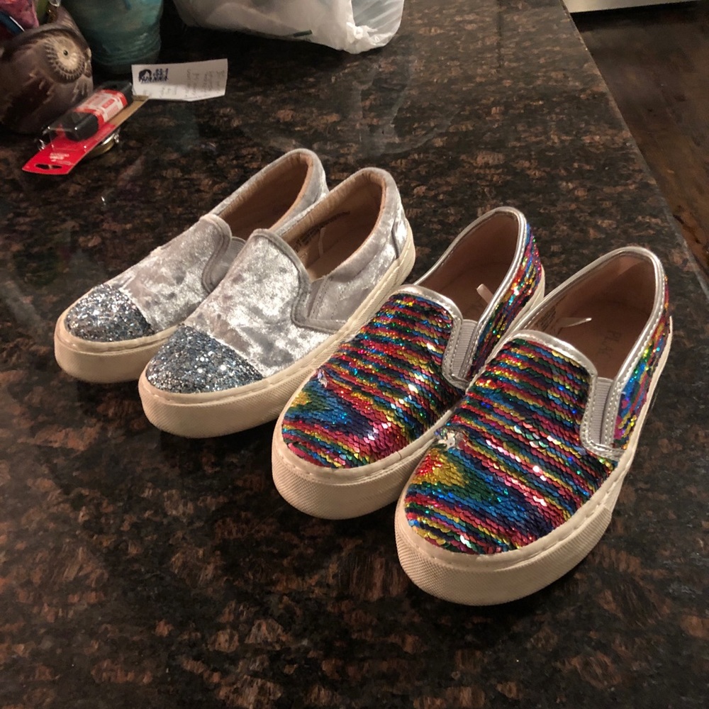 2- pairs Childrens place slides